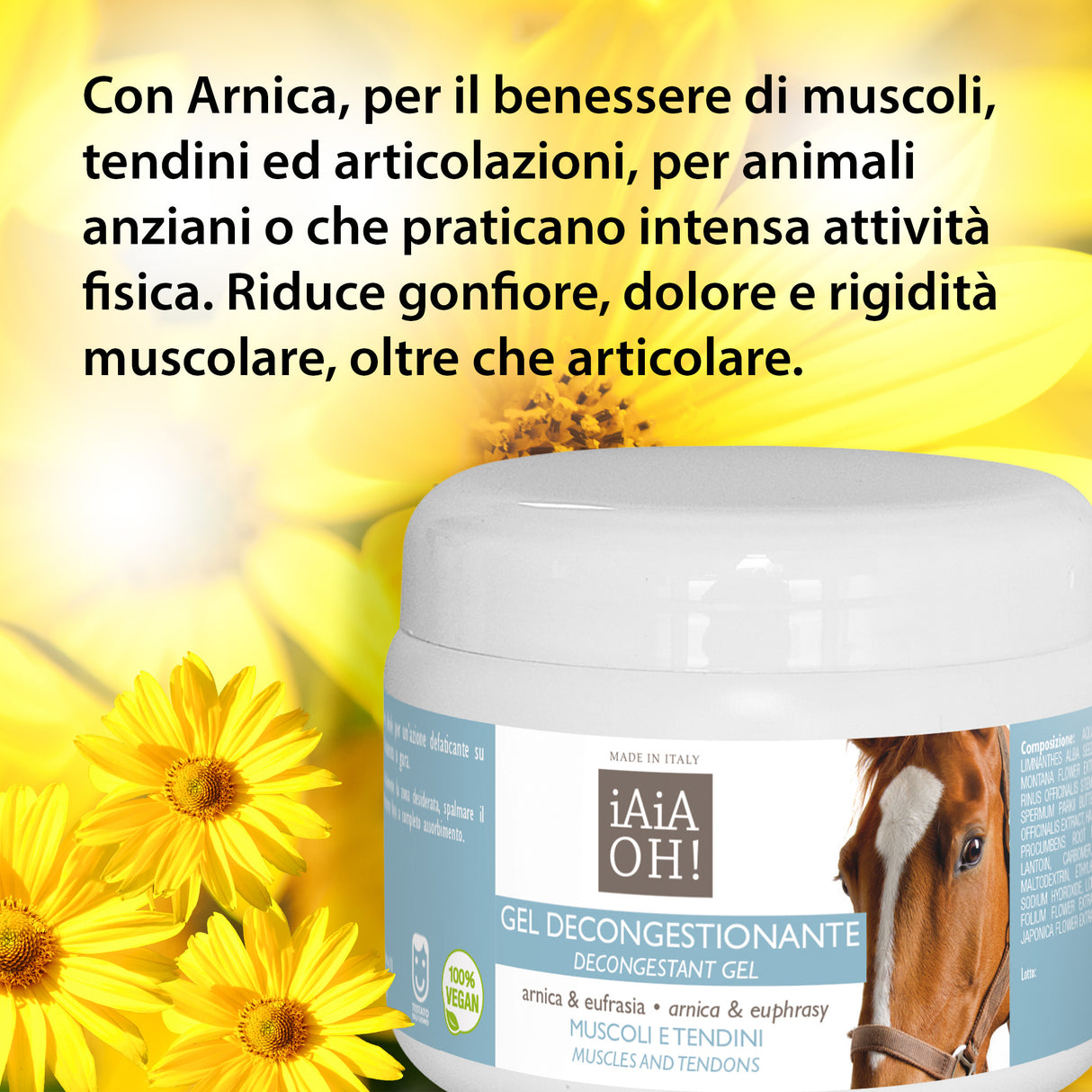 GEL DECONGESTIONANTE MUSCOLI E TENDINI